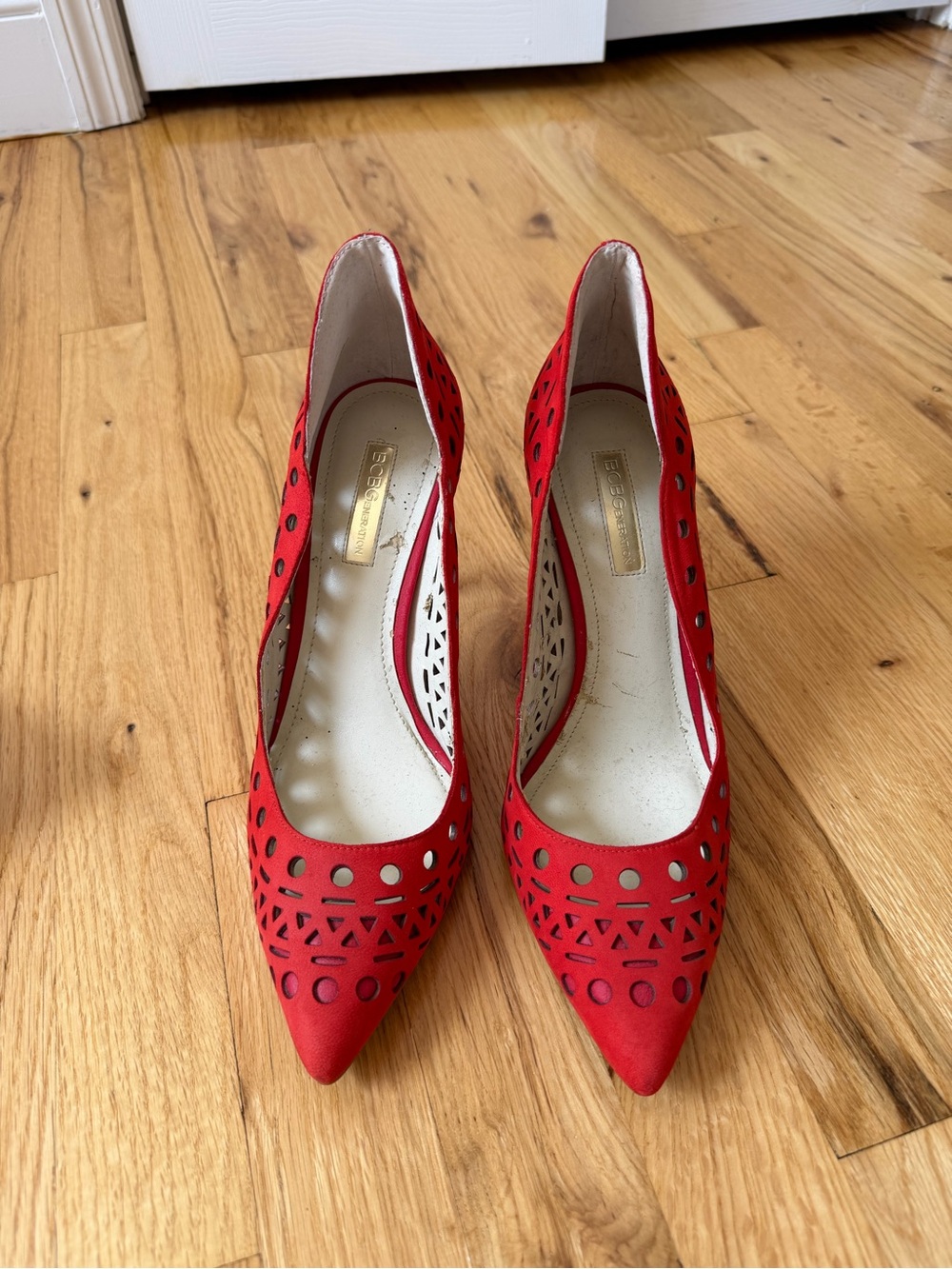 BCBG red heels